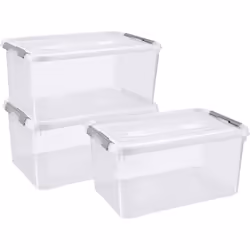 Description générale Les boîtes de rangement Curver Handy+ sont idéales pour organiser vos objets ménagers. Cet ensemble comp ...