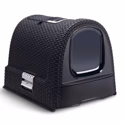 Curver Bac à litière pour chats 51x38,5x39,5 cm Anthracite