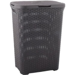 Curver Style 2045061 Plástico Cesta de lavadero Antracita 40L