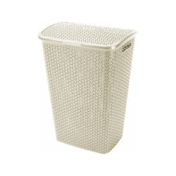 Curver - 216582 Mystyle Panier De Vêtements, 43x33x60 Centimètre, White Vintage