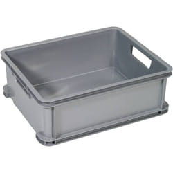 Curver - 174214 Boîte de rangement Unibox Classic m empilable (l x h x p) 430 x 160 x 350 mm argent 1 pc(s)