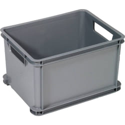 156012 Boîte de rangement unibox Classic s [15L], silber 1 pc(s) - Curver