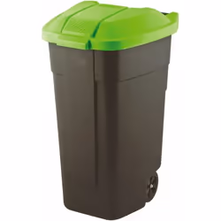 Curver 214125, 110 L, Rectangulaire, Plastique, Noir, Vert, Plastique, Manuel