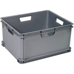 Curver - 174229 Boîte de rangement Unibox Classic xl empilable (l x h x p) 525 x 280 x 430 mm argent 1 pc(s)