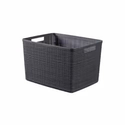 Jute est la dernière ligne lifestyle de Curver, inspirée des tissus faits à la main. L'apparence unique de la fibre brute com ...