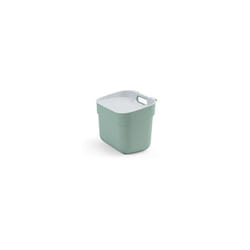 Poubelle de tri 5L ''ready to collect'' - utilisable en compost - avec support mural pour mur ou porte - cuisine, salle de - Curver
