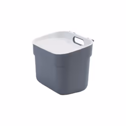 Description générale La poubelle bio 5L Ready To Collect en gris foncé est idéale pour le tri des déchets. Avec son design mo ...