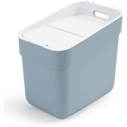 Poubelle de tri 20L ready to collect - idéal sous evier - avec support mural pour mur ou porte - cuisine, salle de bain, - Curver