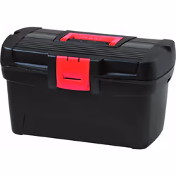 Dim. L 39,5 X l 22,6 x H 22 cm Plateau compartimenté Cadenassable Compacte et fonctionnelle Couleur : Noir/Accents Rouges Mat ...