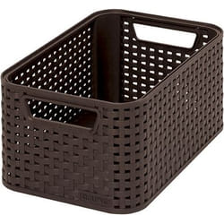 Curver Style S Panier de rangement Rotin Marron