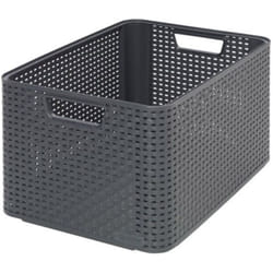 Panier de rangement Curver Style 30L Anthracite