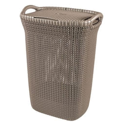 Curver Knit panier à linge 57 L Rectangulaire Plastique Marron