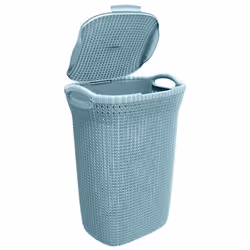 Curver Knit 3253923676037, 57 L, Rectangulaire, Tissu tricoté, Bleu, Bleu