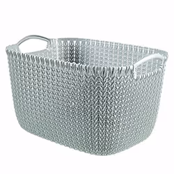 Curver Knit , 19 L, Rectangulaire, Plastique, Bleu, 395 mm, 295 mm