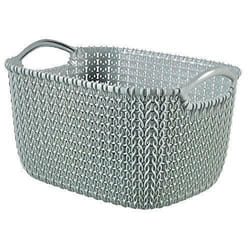 Curver Knit panier à linge 8 L Rectangulaire Plastique Bleu