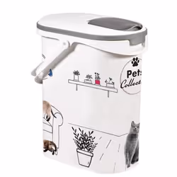 Conteneur à croquettes CURVER - 10L/4 kg - PETS COLLECTION - Pour chat