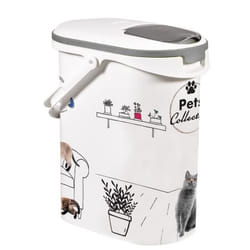 Conteneur à croquettes CURVER - 10L/4 kg - PETS COLLECTION -  Pour chat