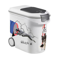 Conteneur à croquettes pour chien - 35L/12KG - pets collection - rangement hermétique anti-odeurs pour nourriture pour ch - Curver