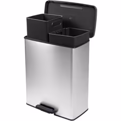 Description générale Découvrez le bac à déchets Deco Bin Slim Duo [26L+26L], un choix élégant et écologique pour une séparati ...