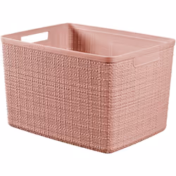 Description Ce panier de rangement en jute est composé à 100 % de plastique recyclé et constitue la solution de rangement idé ...