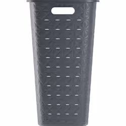 Coffre à linge - Curver - Softex - 56 L - Gris
