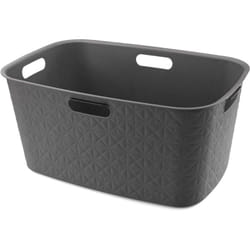 Curver - corbeille à linge softex 45L - design élégant - légère, empilable et pratique - 70% recyclé - taille spacieuse 59 x 39 x