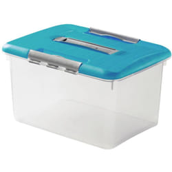 Curver - 259576 Boîte de rangement Optima Classic 75 Jahre-Edition bleu turquoise 1 pc(s)
