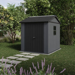 Abri de jardin newton plus 775 - 4.4m² - Gris
