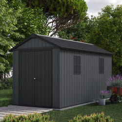 Abri de jardin newton plus 7513 - 8.6 m² - Gris