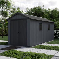 Abri de jardin newton plus 7517 - 11.2m² - Gris