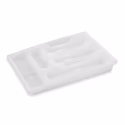 Curver 3253925752234, Organisateur de câbles, Plateau, Tiroir de placard, Couverts, Blanc, 300 mm