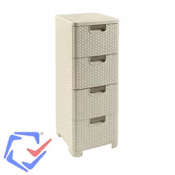 Étagère - Curver - Style - 4 tiroirs - Plastique - Élégance