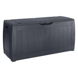 Coffre de rangement - Keter - Hollywood - 270L - Graphite - Résistant aux intempéries