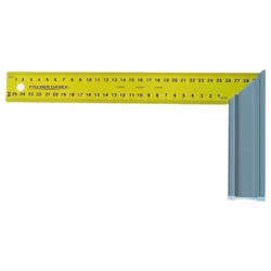 Equerre donglet - FISCHER DAREX - 300 mm - Aluminium - Menuisier - Angle de mesure 90°