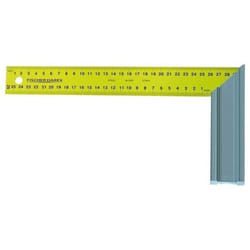 Equerre donglet - FISCHER DAREX - 300 mm - Aluminium - Menuisier - Angle de mesure 90°