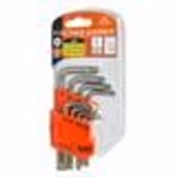 Jeu de clés Tamper Torx - Fisher - 9 pièces - TT10 à TT45