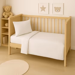 Couette 80x120 cm Coton Bio Made in France 500gr