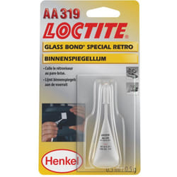Fram - loctite aa 319 - Colle pour rétroviseur intéreur - Colle rétro performante et rapide - 1 tube 0,5 ml + un patch activateur