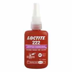 Frein filet faible 222 flacon 50ml - LOCTITE - 195743
