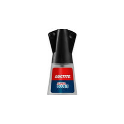 Colle glue liquide flacon avec pinceau Super Glue 3 permanente 3 gr