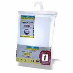 Linge des familles Pluriel, Eponge, Coton, 100 x 200 cm, Blanc, Monochromatique, 140 g/m²