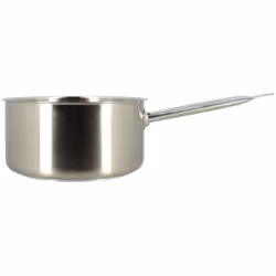Casserole professionnelle acier inoxydable 24cm - tous feux PROFESSIONNEL