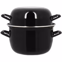Marmite à moules noire 18cm