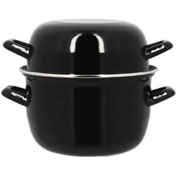 Marmite à moules noire 18cm