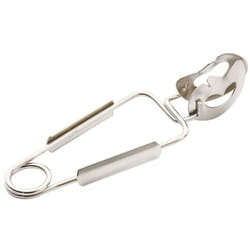 Lot de 6 pinces à escargot en inox
