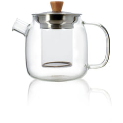 Théière en verre et inox 550ml, oscar
