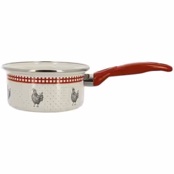 MENASTYL Casserole en acier émaillé Jolie Cocotte - 20cm - 280 L
