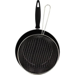 Poêle à frire - MENASTYL - 3645749 - En acier émaillé - Noir - 26 cm - Tous feux dont induction