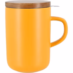 Théière OGO LIVING Tisanière Juliet jaune en grès 475 ml
