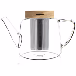 Cette théière, toute en transparence, apporte une touche de légèreté grâce à son design élégant et épuré. Dotée d'un infuseur ...